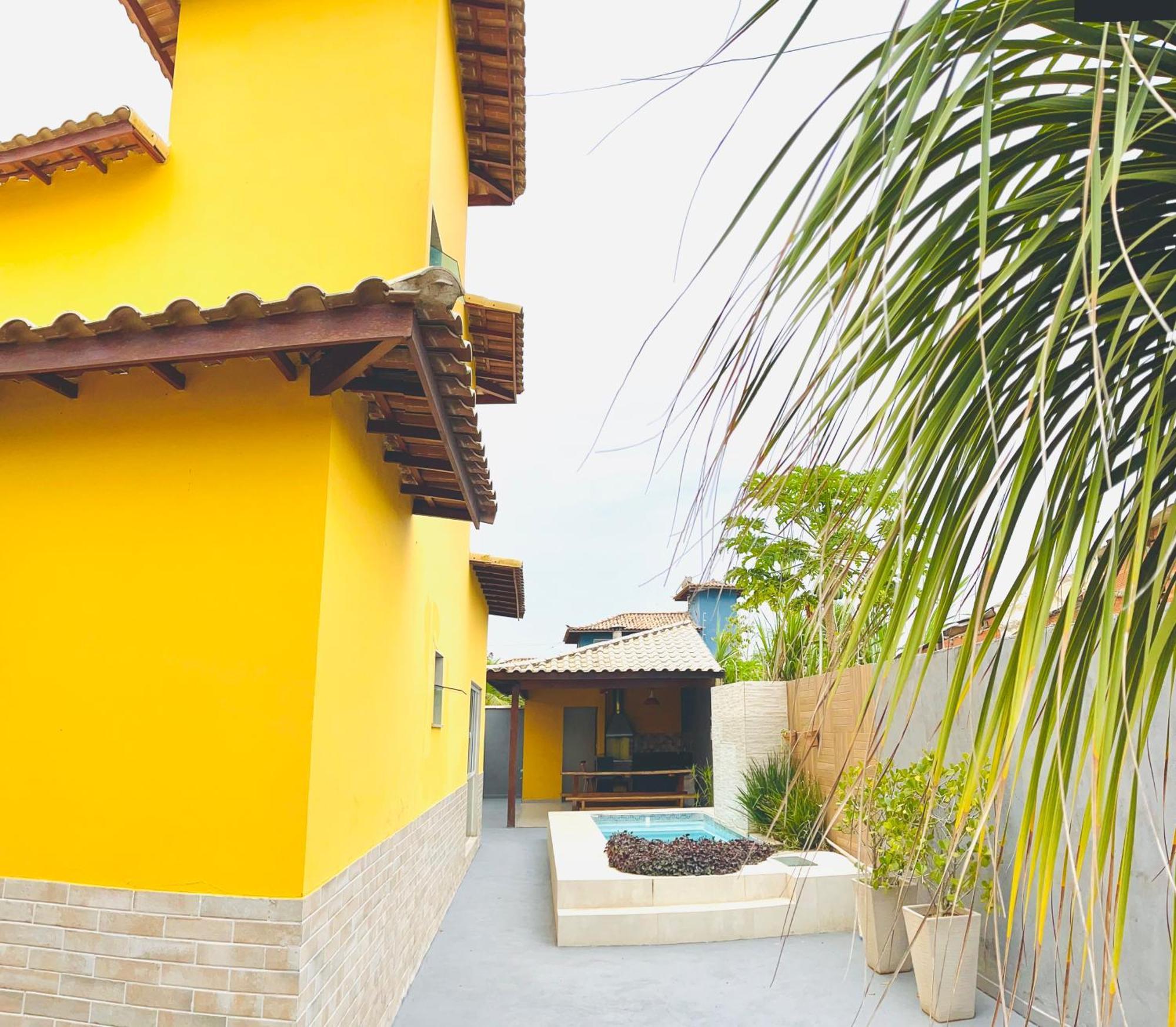 Casa amarela 2km de Geribá-Buzios Vila Exterior foto